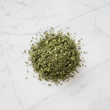 Ground dried mint